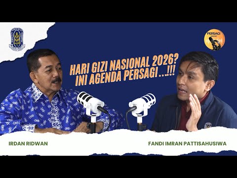 Hari Gizi Nasional 2026?? Ini Agenda PERSAGI Kabupaten Wonogiri!!! | PERSAGI Kabupaten Wonogiri PODCAST Eps. 16